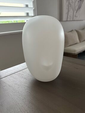 IKEA White Frosted LED Color Changing Lamp